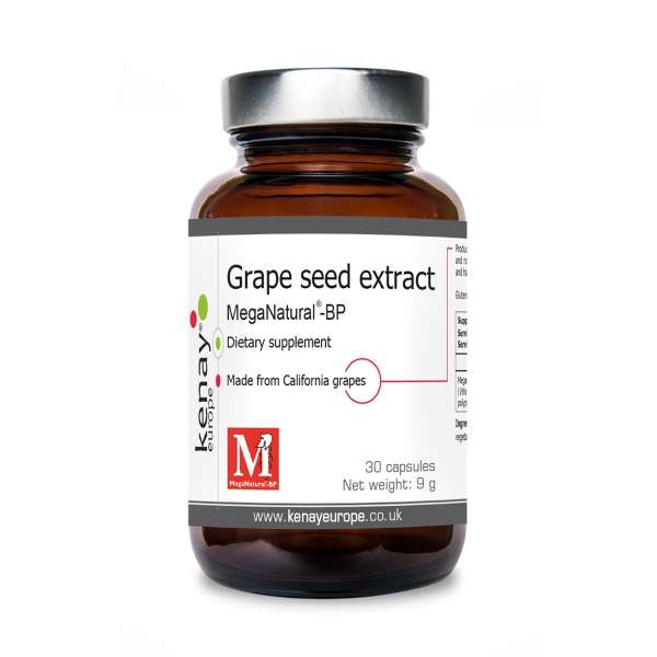 Estratto di vinaccioli MegaNatural®-BP (30 capsule) – integratore alimentare