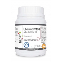 Ubiquinolo V100 forma attiva del coenzima Q10 (300 capsule) – integratore alimentare