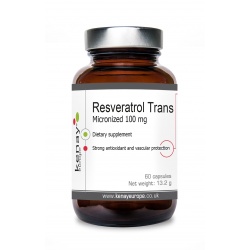Trans-resveratrolo micronizzato 100 mg (60 capsule) – integratore alimentare