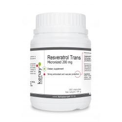 Trans-resveratrolo micronizzato 200 mg (300 capsule) – integratore alimentare