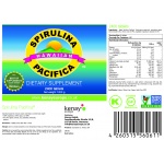 Spirulina Pacifica ® hawaiana 500 mg (2400 compresse) – integratore alimentare