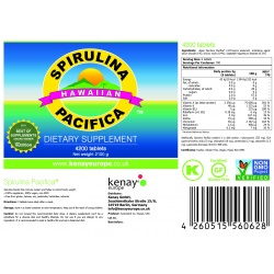 Spirulina Pacifica ® hawaiana 500 mg (4200 compresse) – integratore alimentare