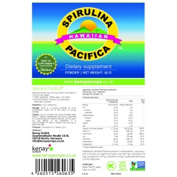 Spirulina Pacifica® hawaiana in polvere (50 g) – integratore alimentare