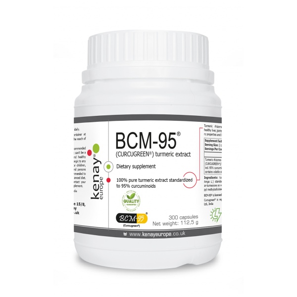 Curcuma BCM-95® - estratto (300 capsule) – integratore alimentare