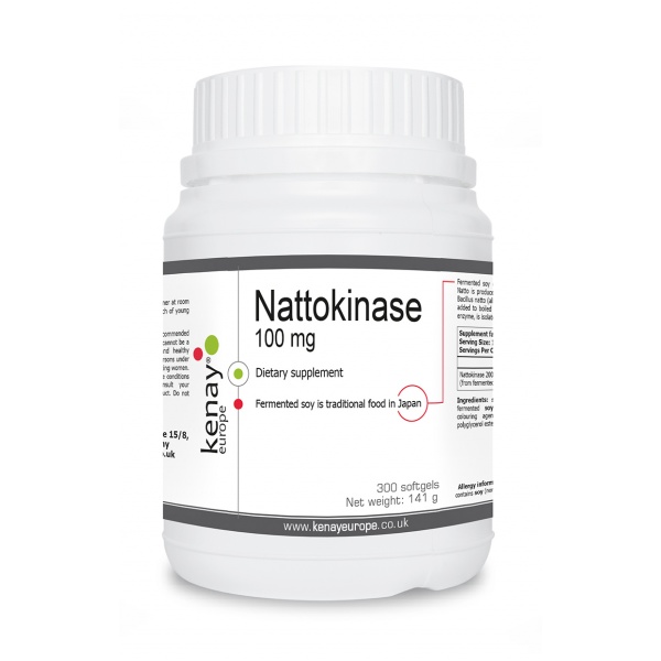 Nattokinase 100 mg (300 capsule) – integratore alimentare