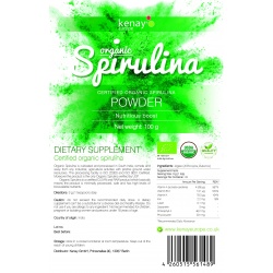 Spirulina Organica in polvere (100 g) – integratore alimentare