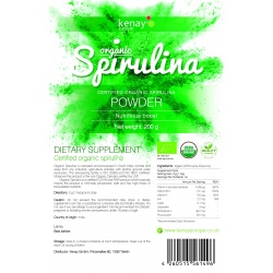Spirulina Organica in polvere (200 g) – integratore alimentare