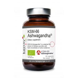 Ashwagandha KSM-66 BIO (60 capsule) – integratore alimentare