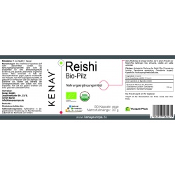 Reishi (90 capsule) – integratore alimentare