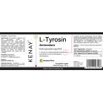 L-Tyrosin Aminosäure 60 Kapseln | Nahrungsergänzungsmittel | KENAY®
